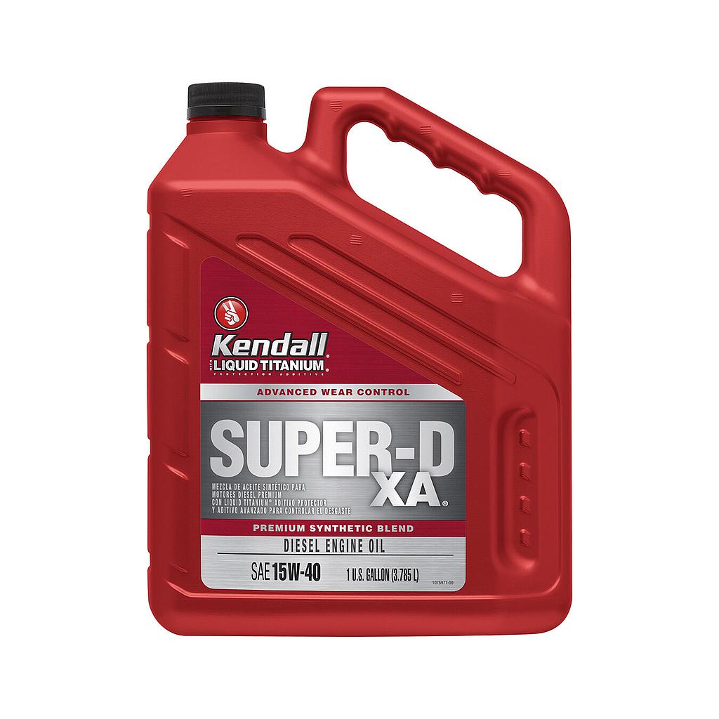 KENDALL SUPER-D XA (TI CK4) 15W40 CAJA 3X1 GL
