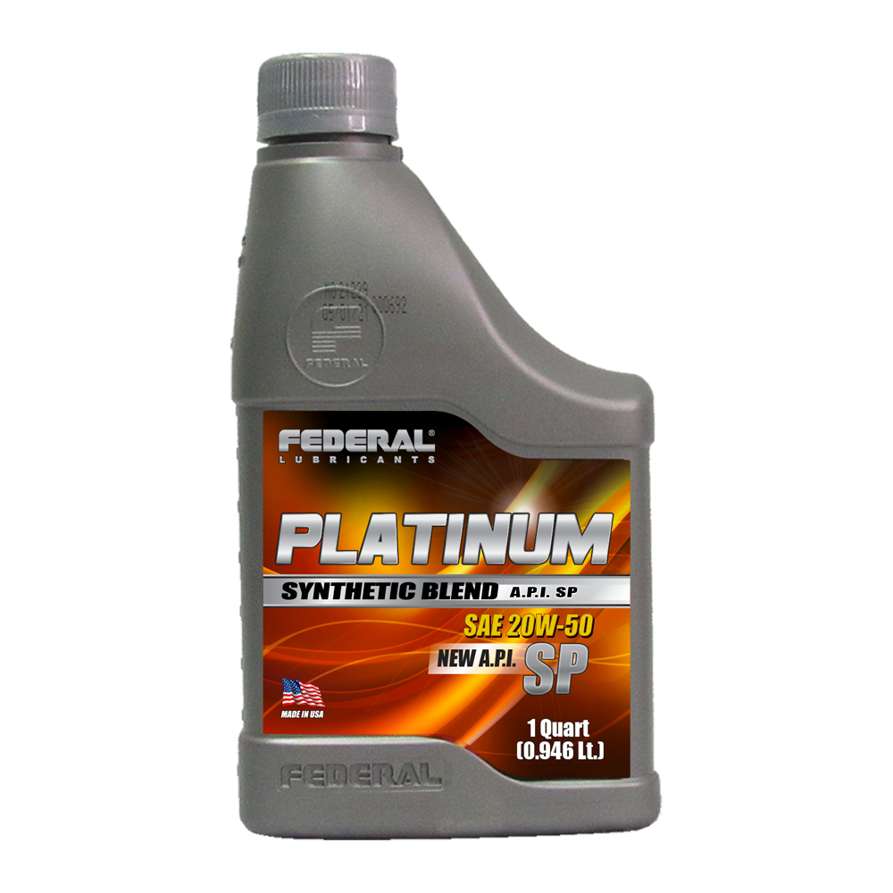 FEDERAL PLATINUM 20W50 CAJA 12X1/4 GL