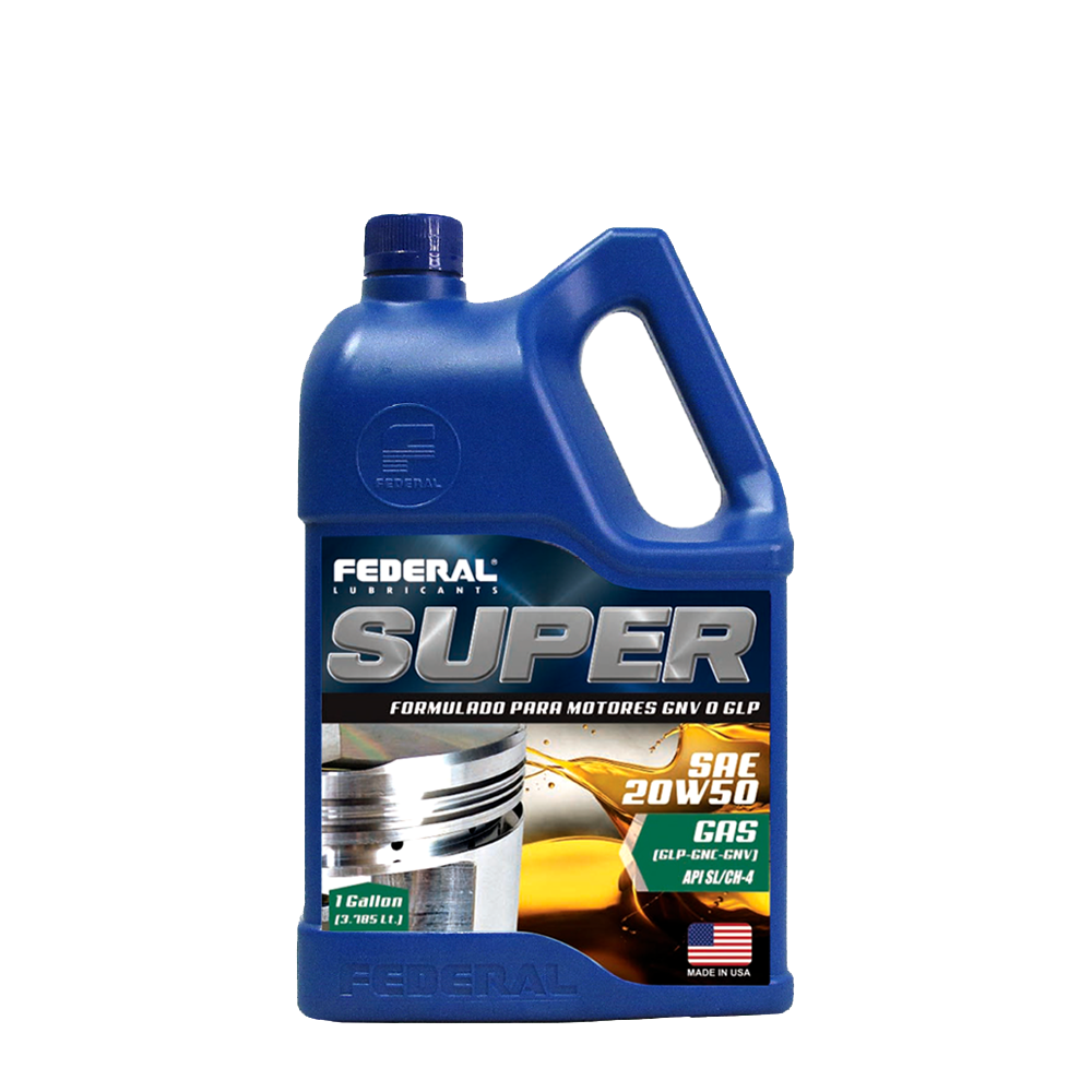 FEDERAL SUPER 20W/50 GAS CAJA 6X1 GL