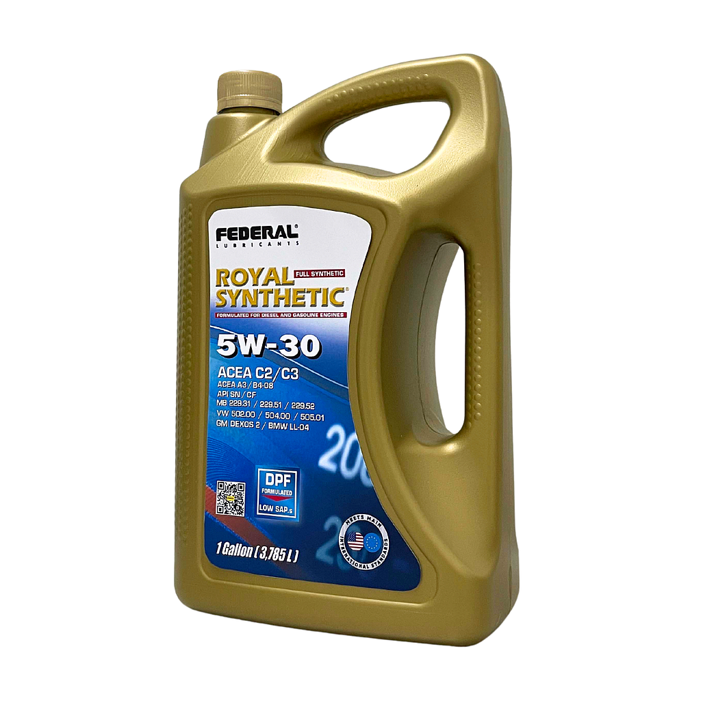 FEDERAL ROYAL SYNTHETIC 5W30 CAJA 3X1 GL