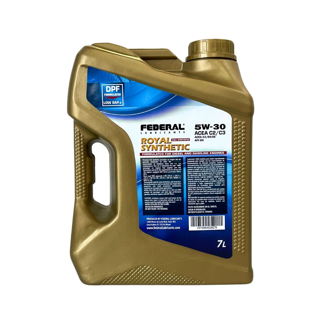 FEDERAL ROYAL SYNTHETIC 5W/30 CAJA 2x7L