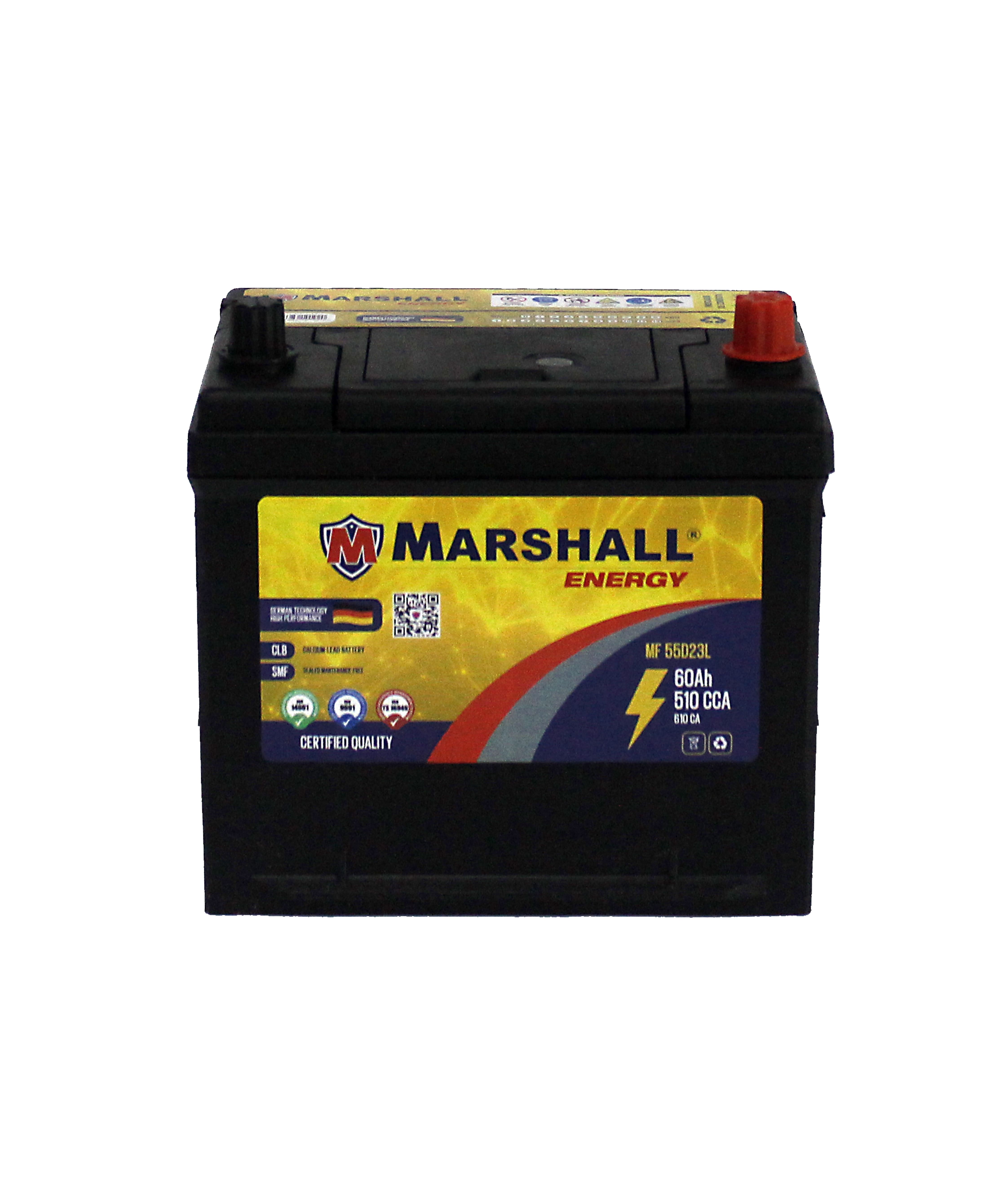 BATERIA MF55D23L 60 Ah - 510 CCA