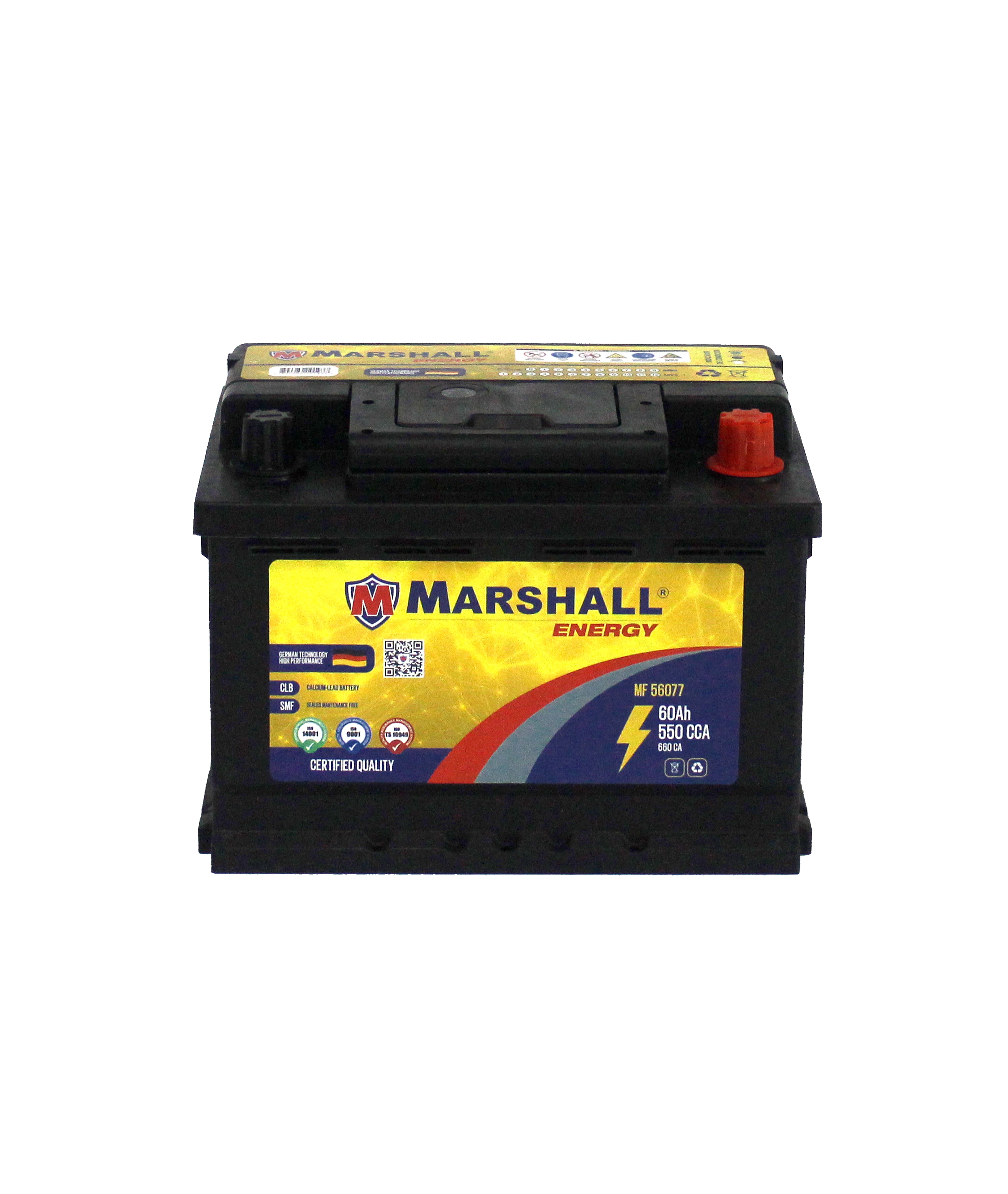 BATERIA MF56077 60 Ah - 550 CCA