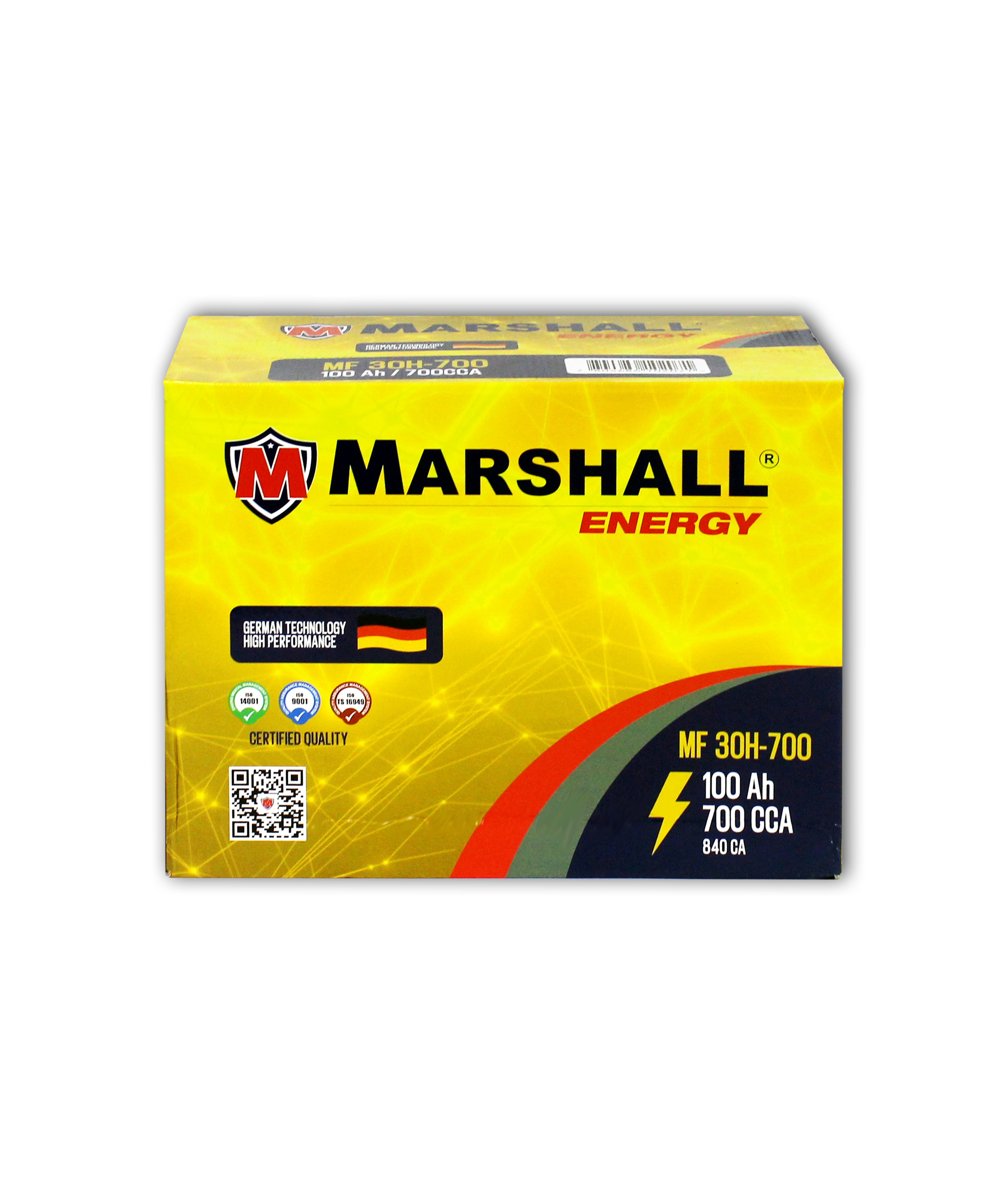 BATERIA 30H-700 100 Ah - 700 CCA