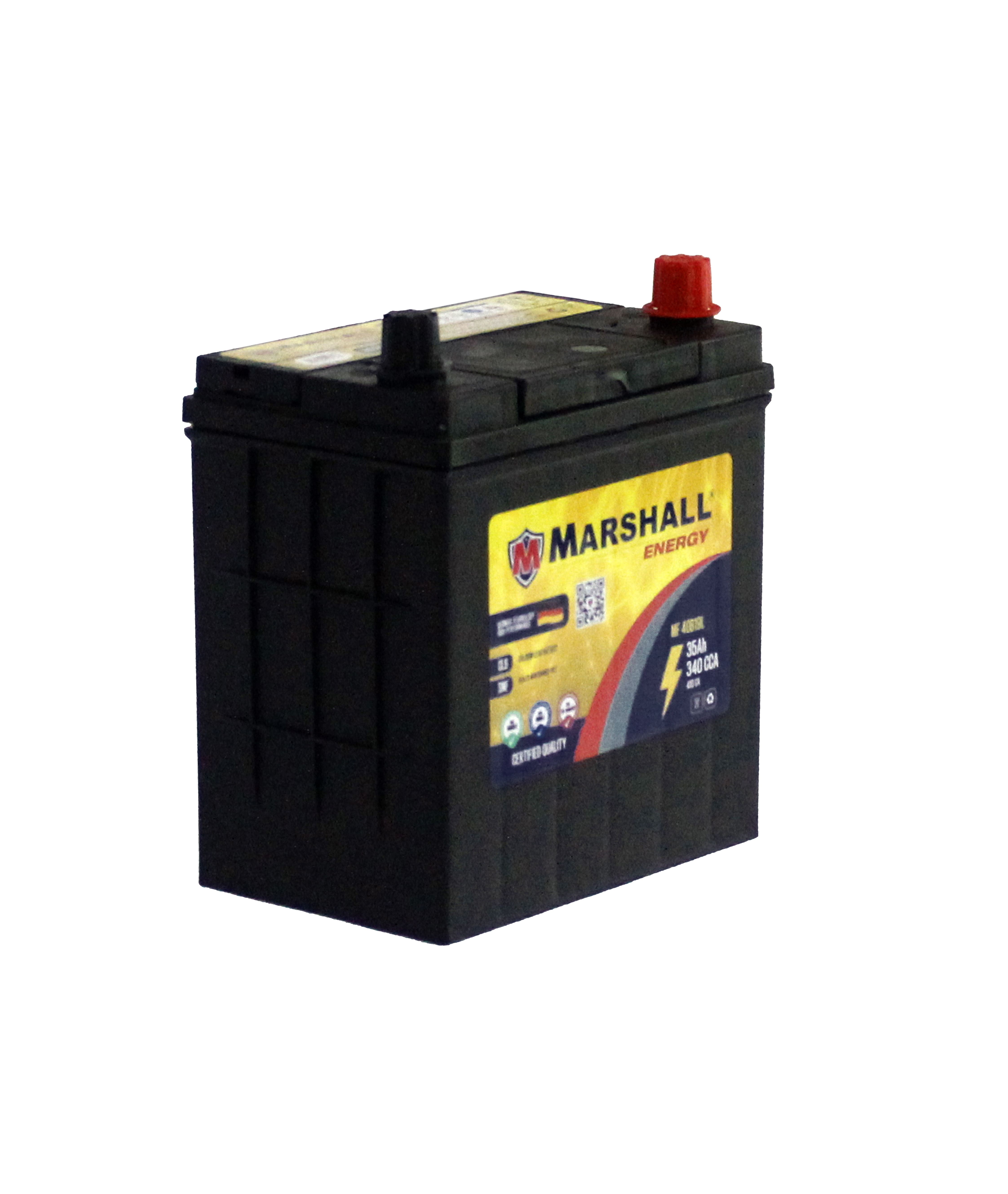 BATERIA MF40B19L 35 Ah, 340 CCA - CLASE 8, UN 2794