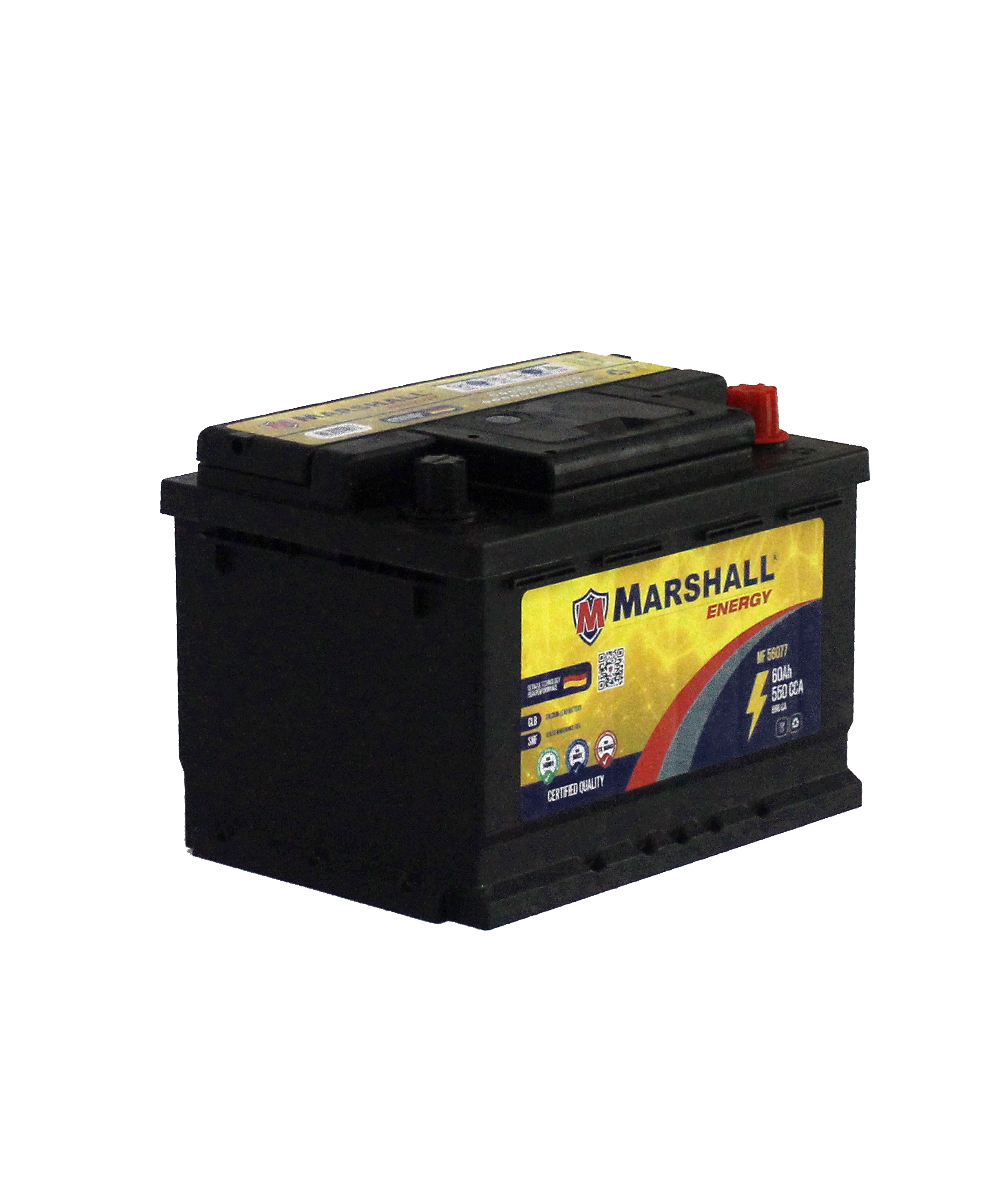 BATERIA MF56077 60 Ah, 550 CCA - CLASE 8, UN 2794