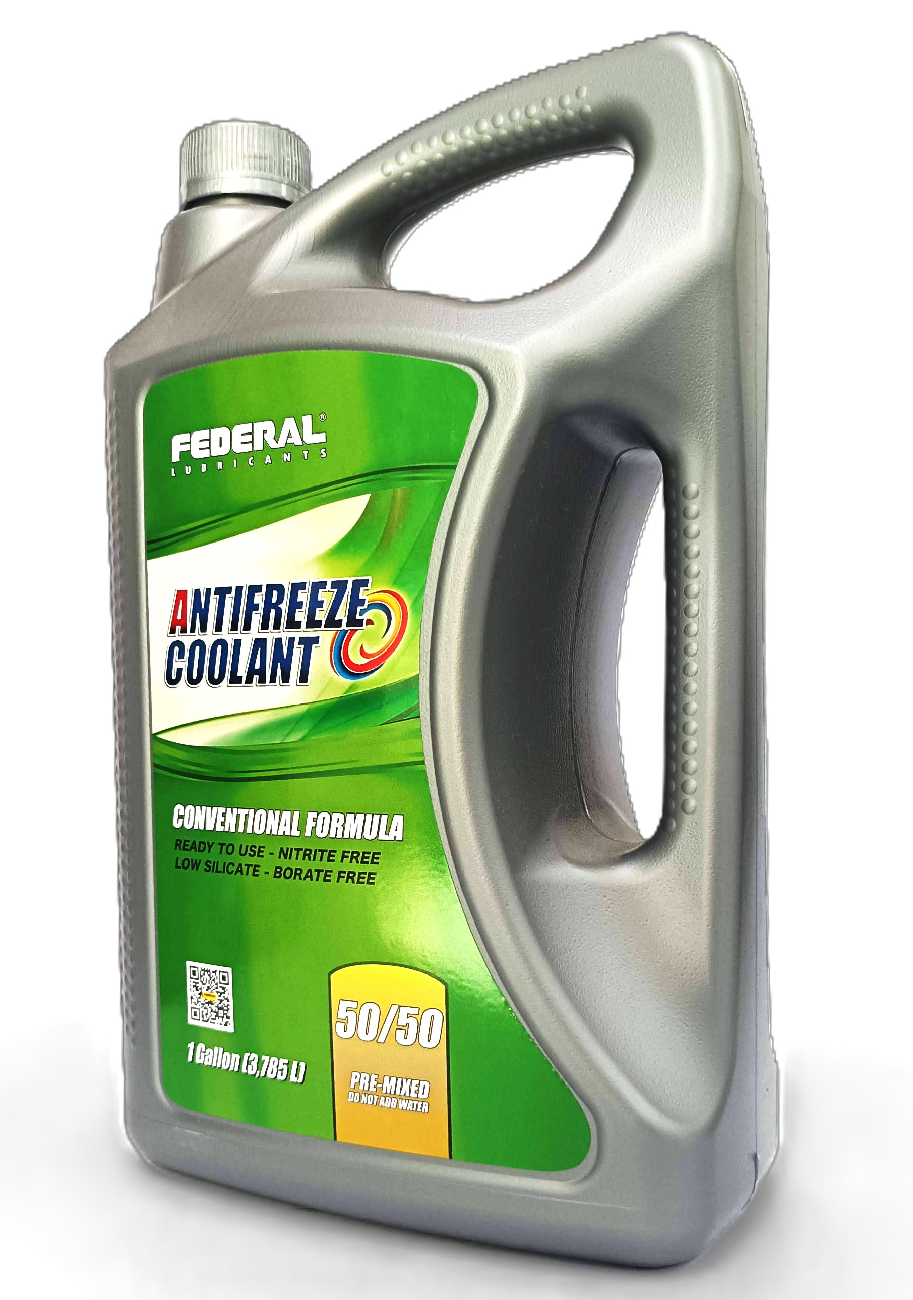 FEDERAL AUTOMOTIVE COOLANT ANTIFREEZE 50/50 CAJA 3X1 GL