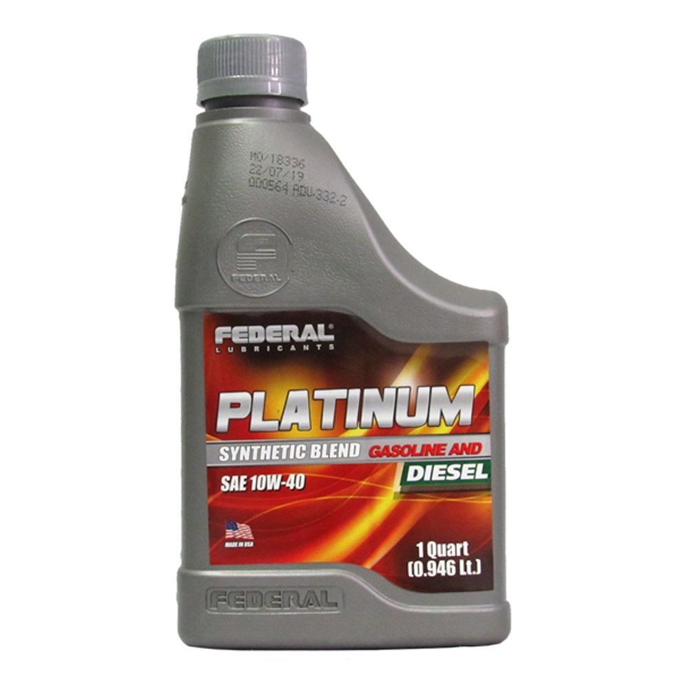 FEDERAL PLATINUM 10W40 DIESEL CAJA 12X1/4 GL