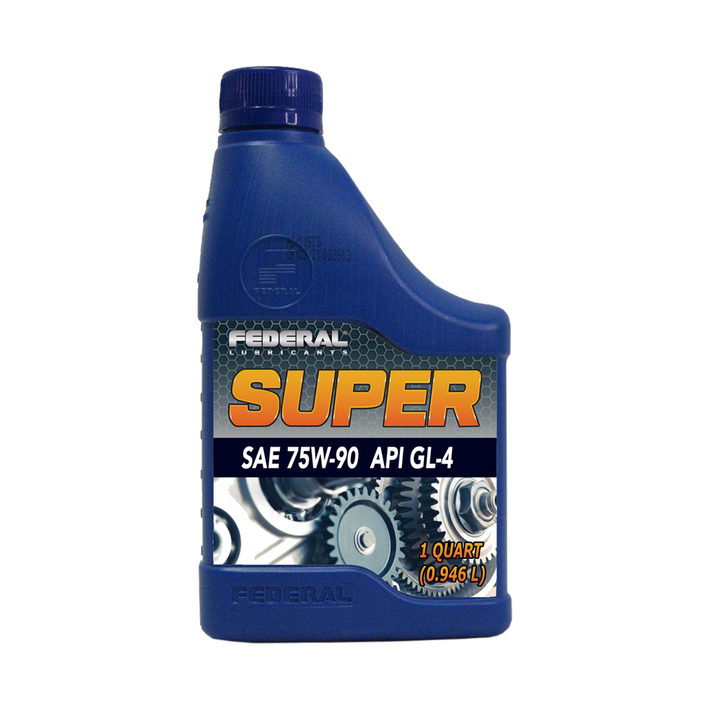 FEDERAL SUPER GEAR LUBE 75W90 GL-4 CAJA 12X1/4 GL