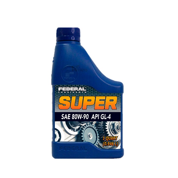 FEDERAL SUPER GEAR LUBE 80W90 GL-4 CAJA 12X1/4 GL