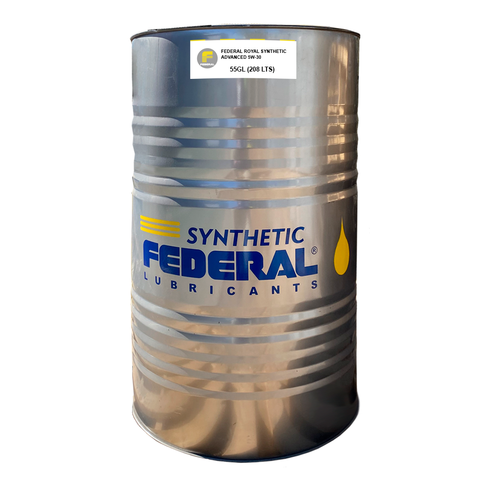 FEDERAL ROYAL SYNTHETIC ADVANCED 5W30 TAMBOR 1X55 GL
