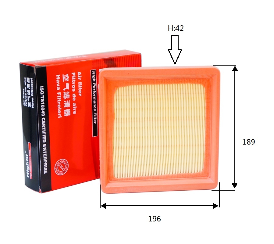 FILTRO HIGHFIL TA7260 (C2054) 
