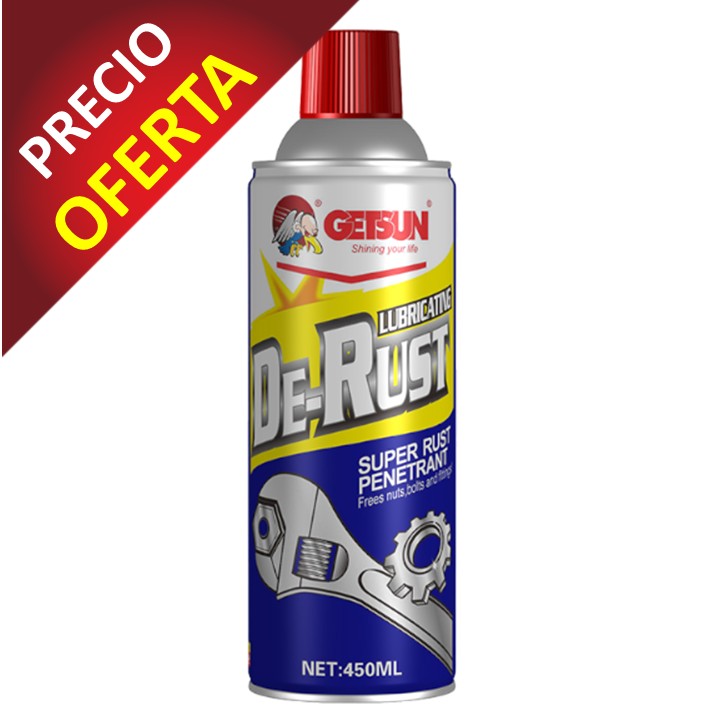 DE RUST LUBRICANTE ANTICORROSIVO MULTIUSO  CAJA 24x450 ML
