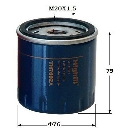 FILTRO HIGHFIL TH7692A (W7032)
