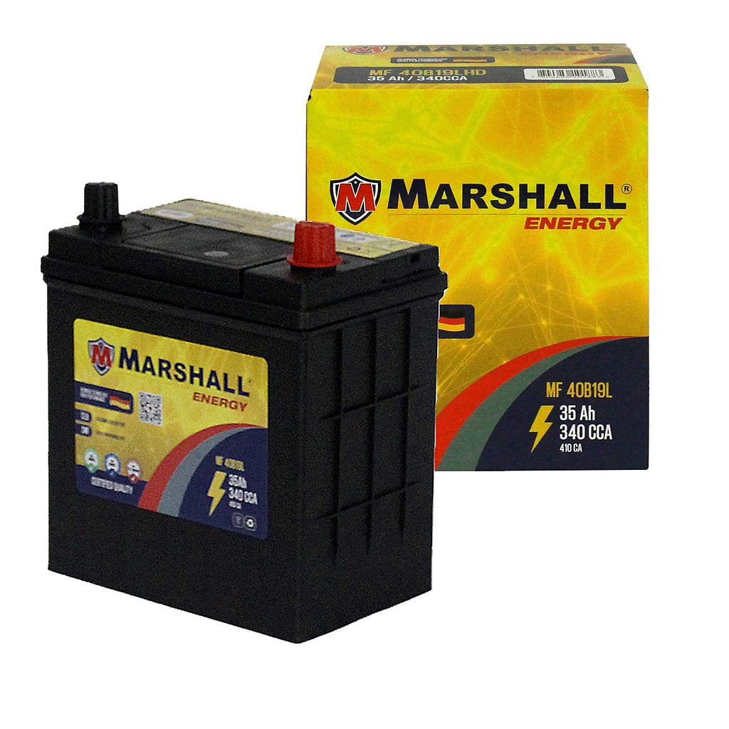 MARSHALL MF40B19L CLASE 8, UN2794 -35 Ah, 340 CCA