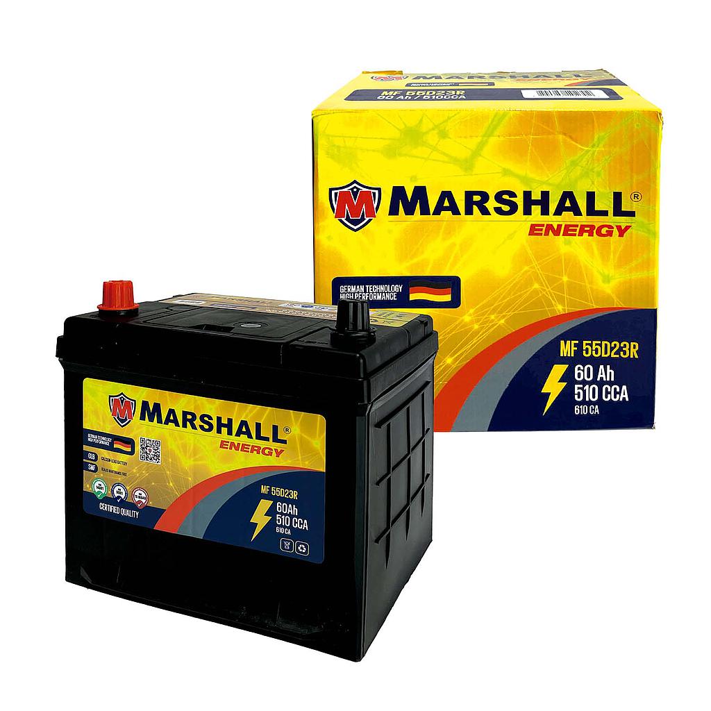 MARSHALL MF55D23R CLASE 8, UN2794-60 Ah, 510 CCA