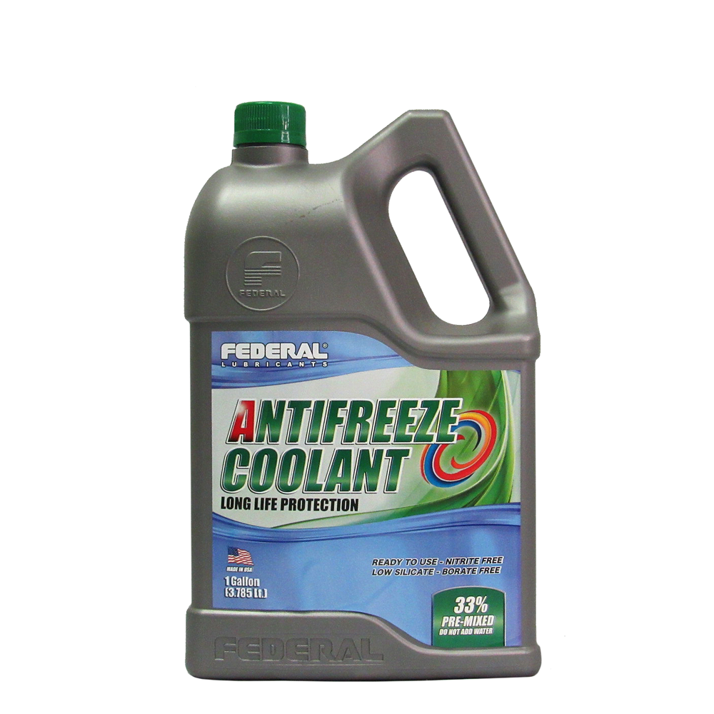 FEDERAL AUTOMOTIVE COOLANT ANTIFREEZE 33% CAJA 6X1 GL