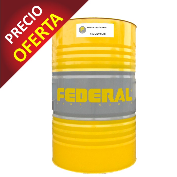 FEDERAL SUPER 10W40 TAMBOR 1X55 GL